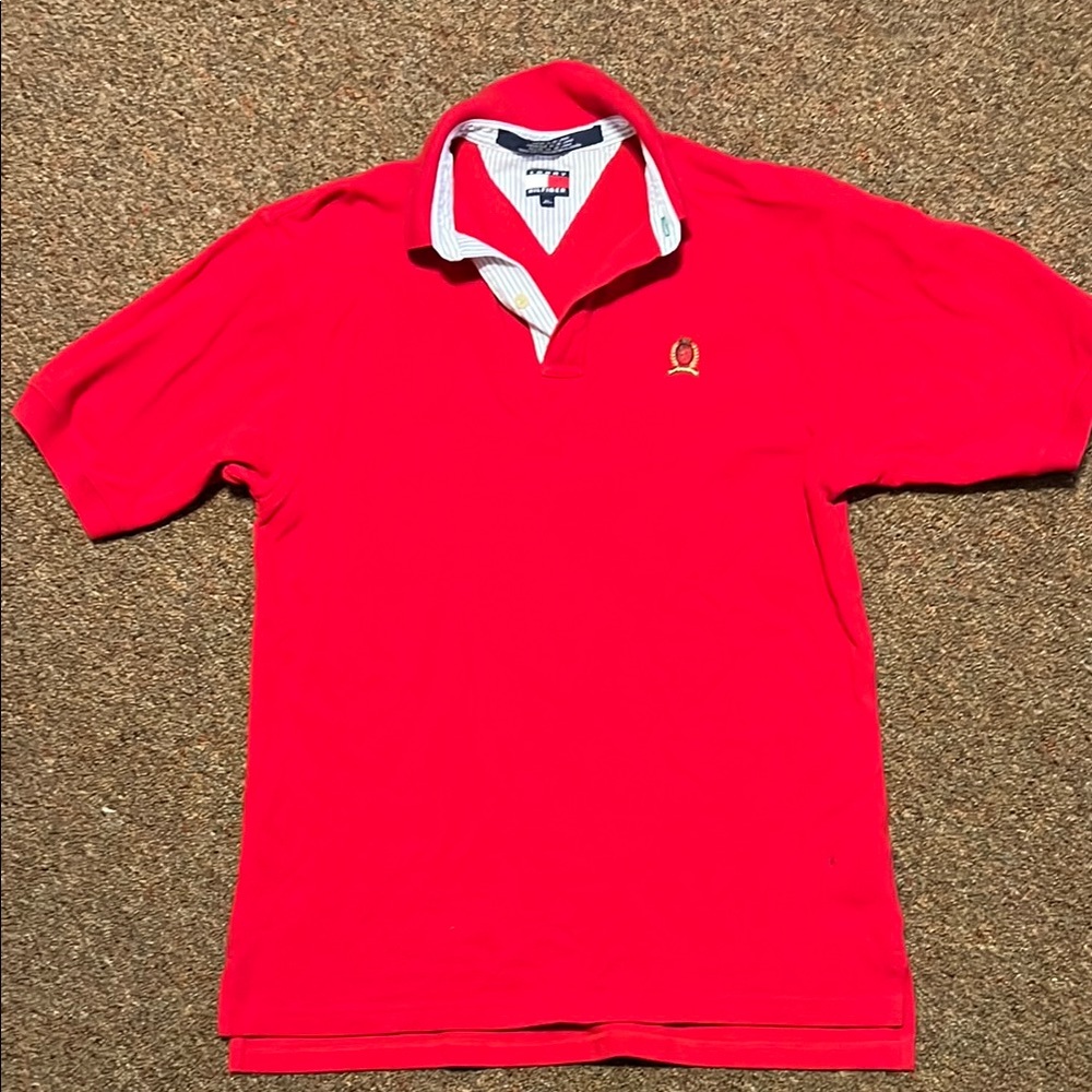 Tommy Hilfiger Men’s XL Red Polo Shirt